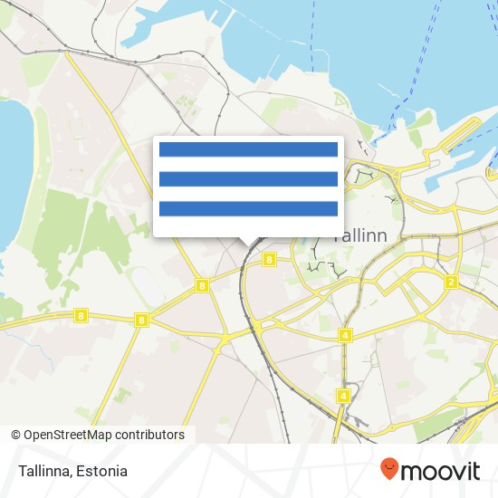 Карта Tallinna