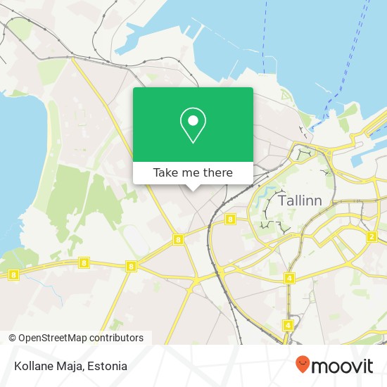 Kollane Maja map