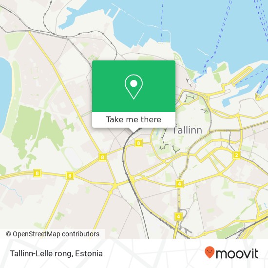 Tallinn-Lelle rong map