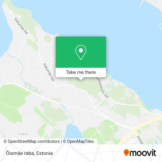 Карта Õismäe raba