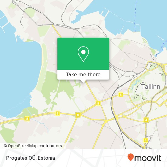 Progates OÜ map