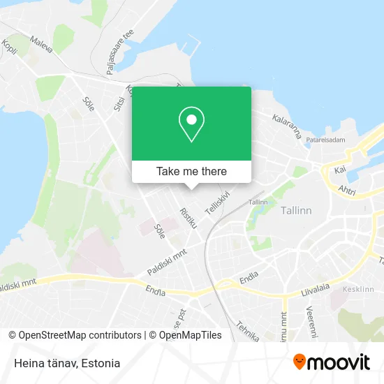 Карта Heina tänav