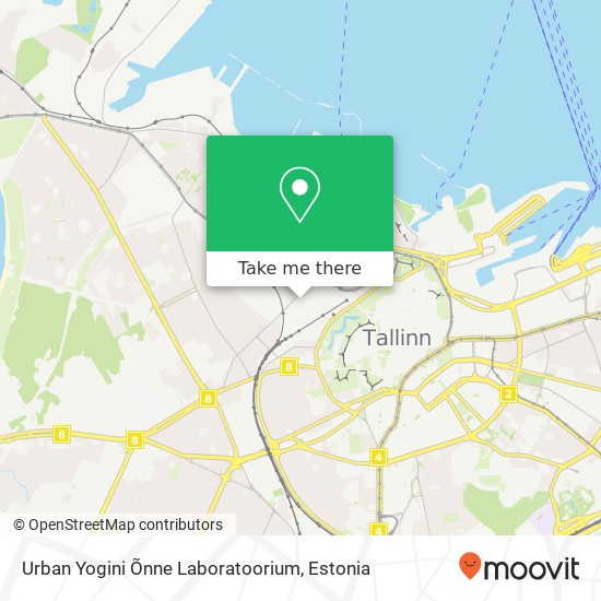 Urban Yogini Õnne Laboratoorium map