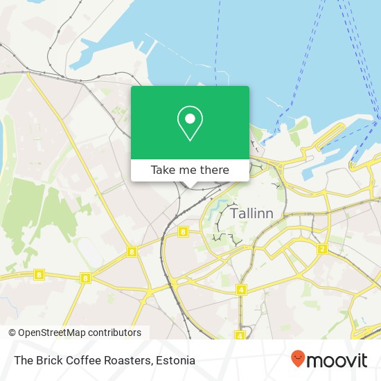 The Brick Coffee Roasters map