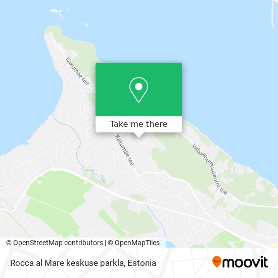 Карта Rocca al Mare keskuse parkla