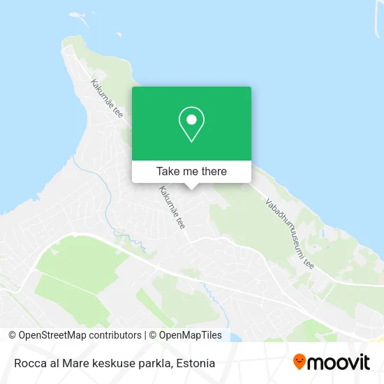 Карта Rocca al Mare keskuse parkla