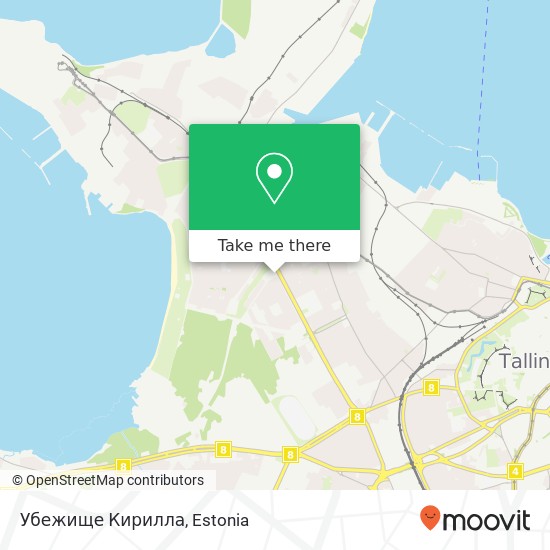 Убежище Кирилла map