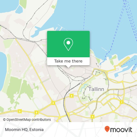 Карта Moomin HQ