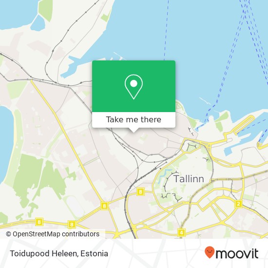 Карта Toidupood Heleen