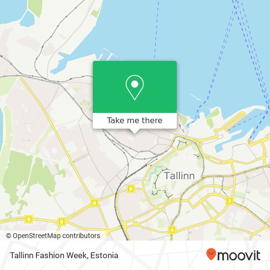 Tallinn Fashion Week map