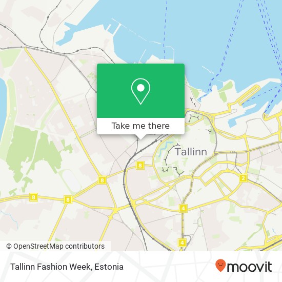 Tallinn Fashion Week map