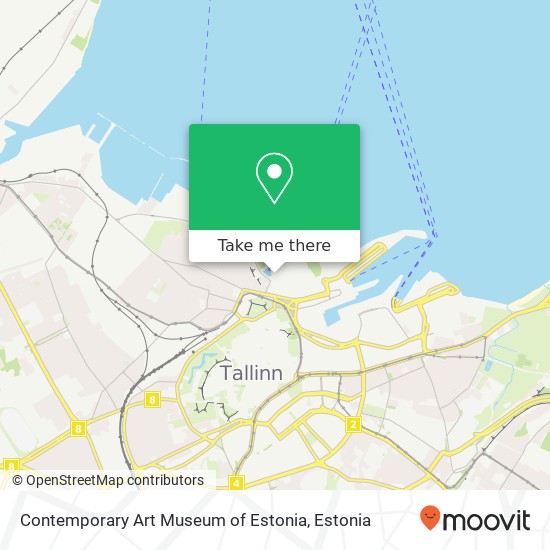 Contemporary Art Museum of Estonia map