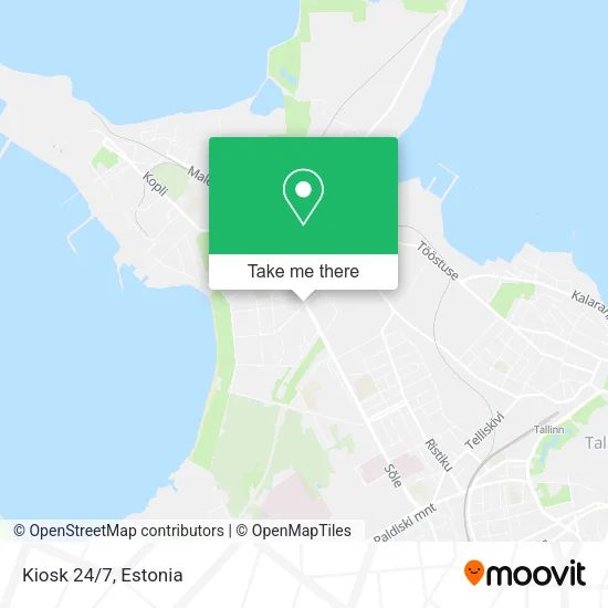 Карта Kiosk 24/7