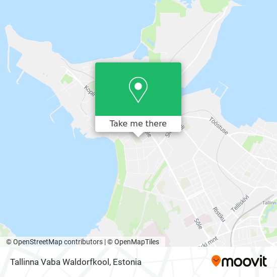 Tallinna Vaba Waldorfkool map
