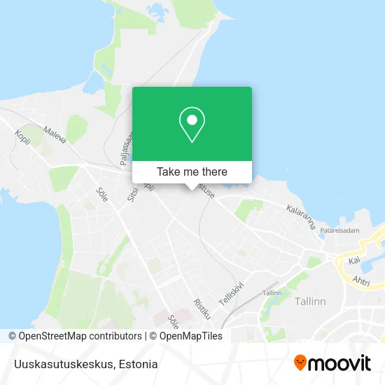 Карта Uuskasutuskeskus