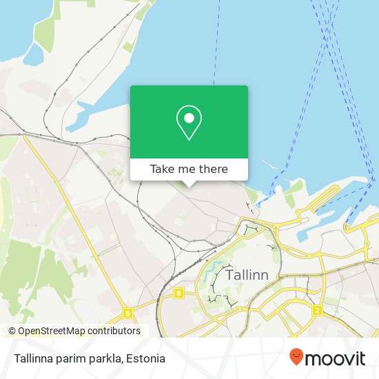 Карта Tallinna parim parkla