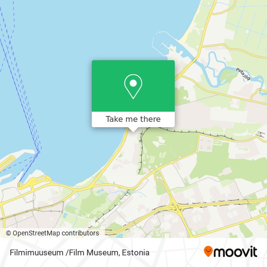 Filmimuuseum /Film Museum map