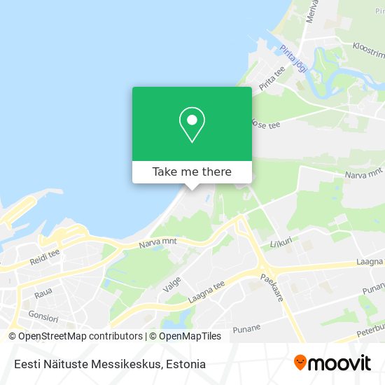 Eesti Näituste Messikeskus map