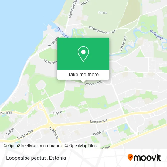 Карта Loopealse peatus