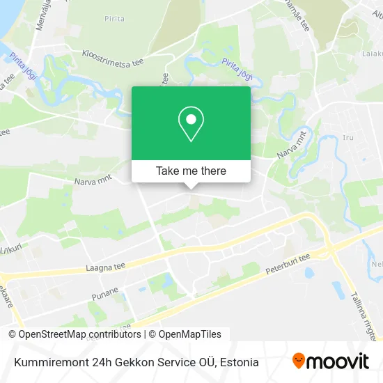 Карта Kummiremont 24h Gekkon Service OÜ