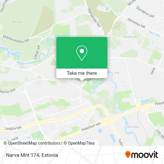 Narva Mnt 174 map