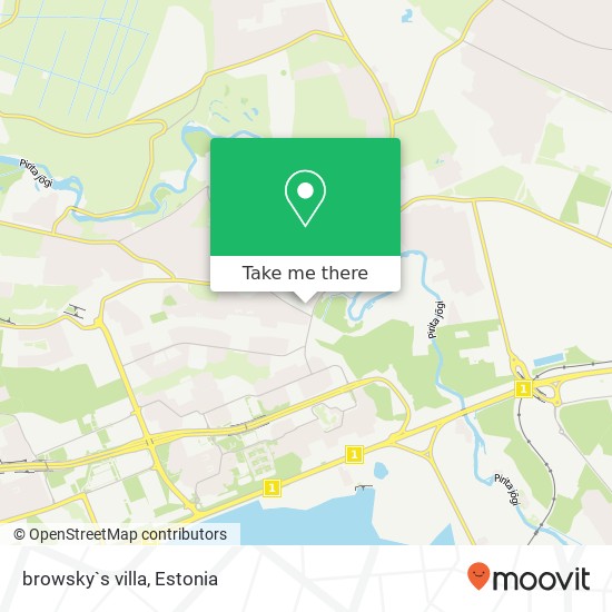 Карта browsky`s villa