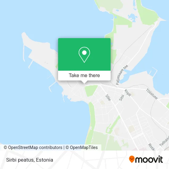 Карта Sirbi peatus