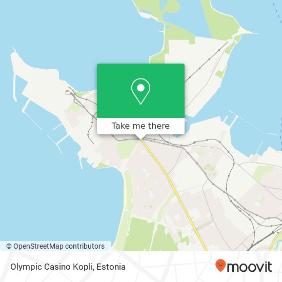 Карта Olympic Casino Kopli