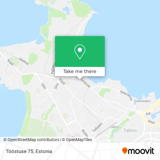 Карта Tööstuse 75