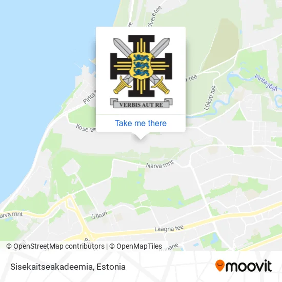 Карта Sisekaitseakadeemia
