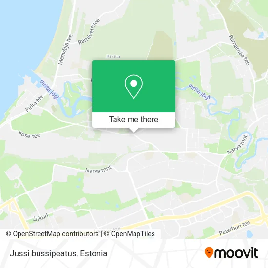Jussi bussipeatus map
