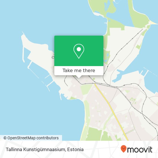 Карта Tallinna Kunstigümnaasium