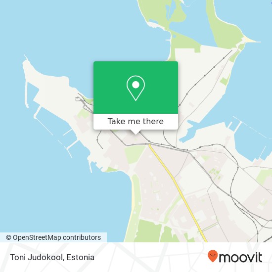 Toni Judokool map