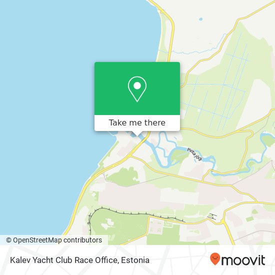 Kalev Yacht Club Race Office map