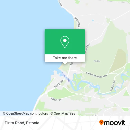 Карта Pirita Rand