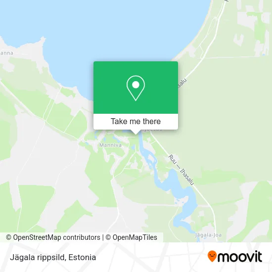 Карта Jägala rippsild