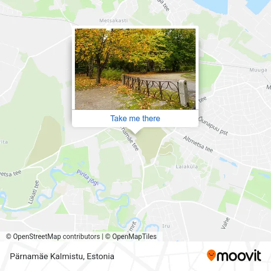 Pärnamäe Kalmistu map