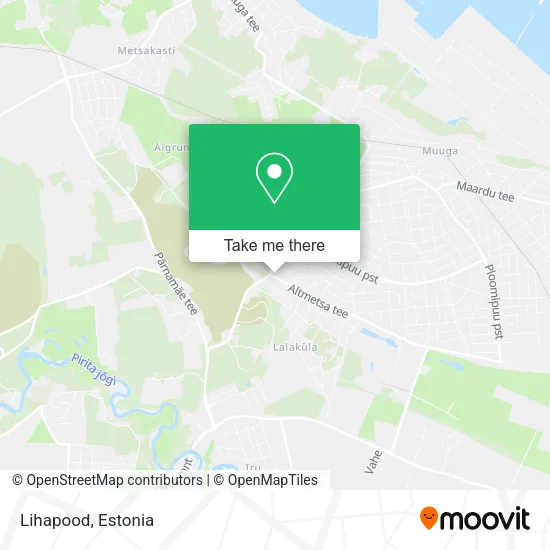 Lihapood map