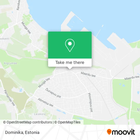 Карта Dominika
