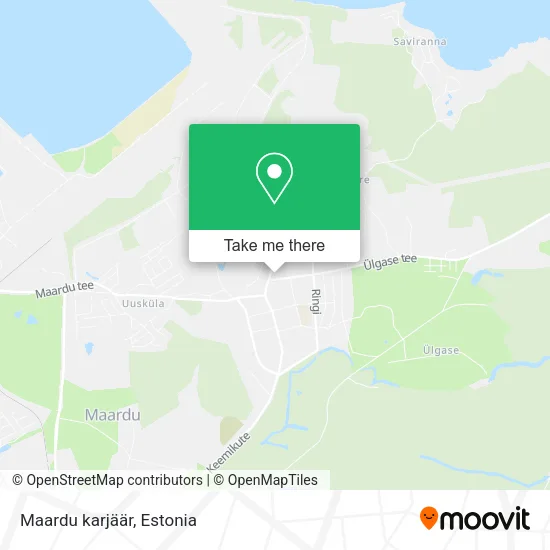 Карта Maardu karjäär