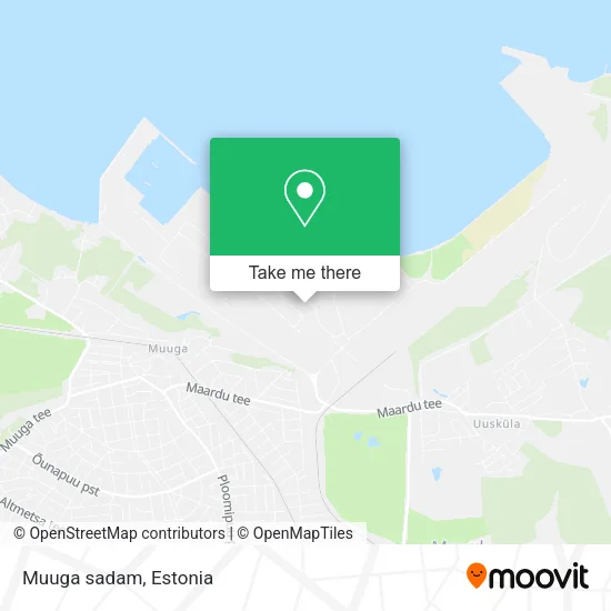 Muuga sadam map