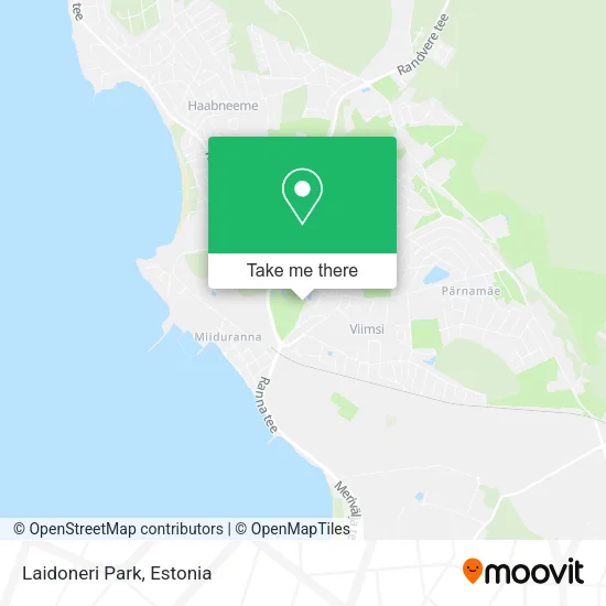Laidoneri Park map