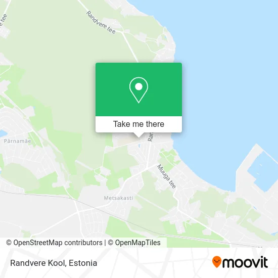 Карта Randvere Kool