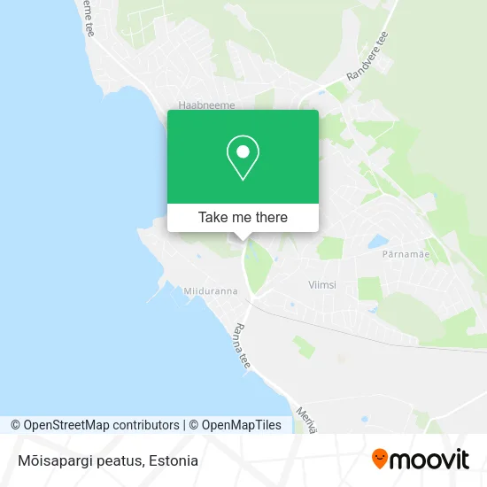 Карта Mõisapargi peatus