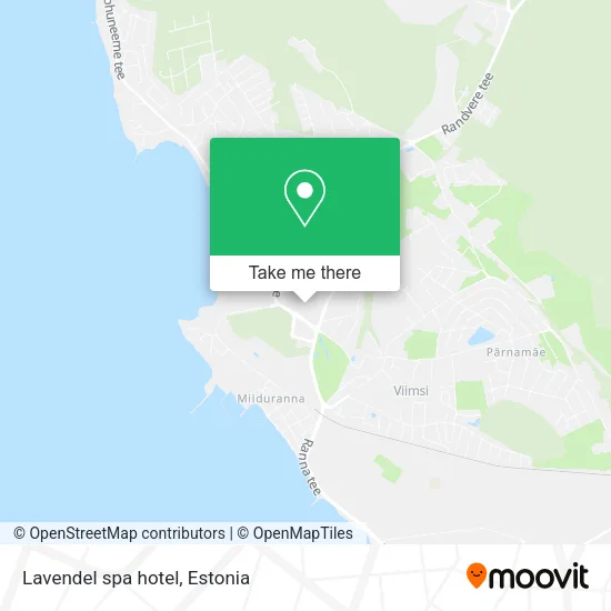 Lavendel spa hotel map