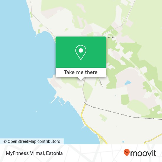 MyFitness Viimsi map