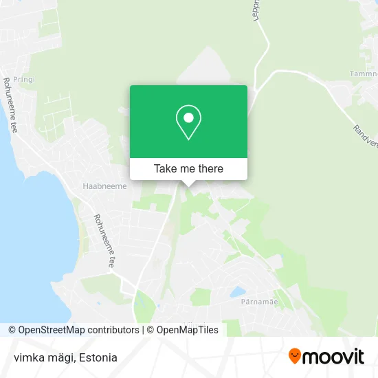 Карта vimka mägi