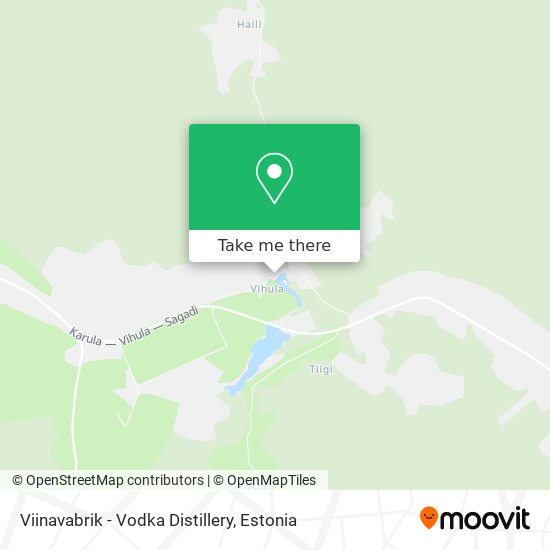 Viinavabrik - Vodka Distillery map