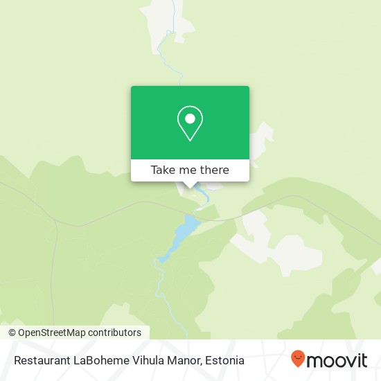 Карта Restaurant LaBoheme Vihula Manor