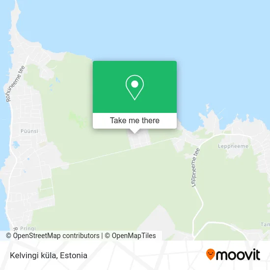 Карта Kelvingi küla